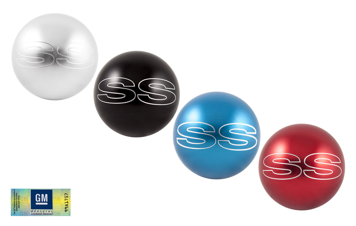 CAMARO/FIREBIRD BILLET ALUMINUM SS MANUAL SHIFT KNOB 2.25"