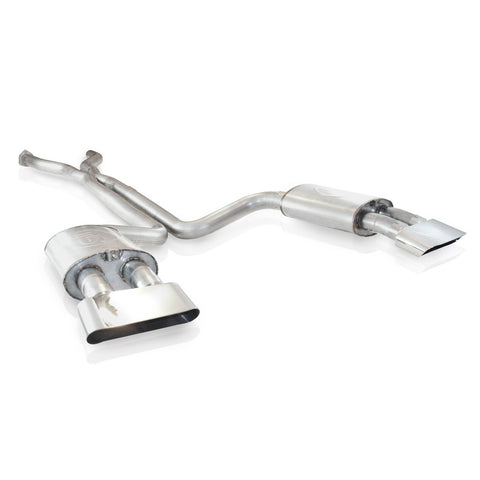 1990-1995 CORVETTE EXHAUST: 3", CHAMBERED TURBO MUFFLERS FOR FACTORY MANIFOLDS, STAINLESS WORKS