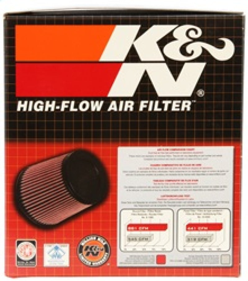 K&N Filter 2 3/4 inch Flange 5 7/8 inch OD Base 4 3/4 Top 5 inch Height