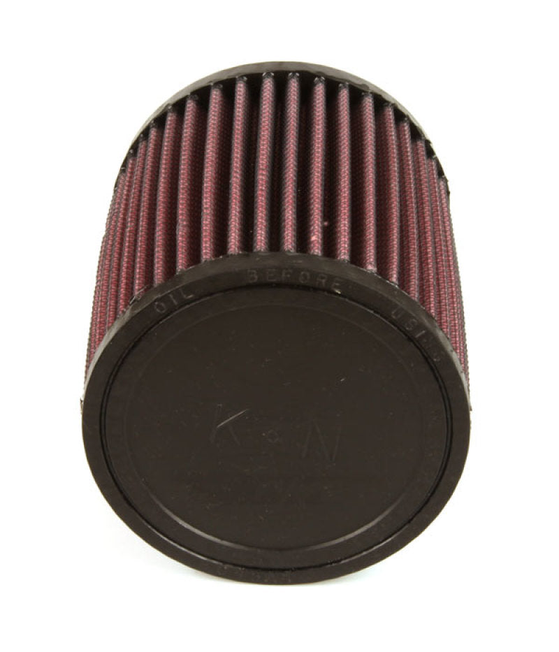 K&N Universal Rubber Filter 3 inch 5 Degree FLG 4 1/2 inch OD 5 inch Height