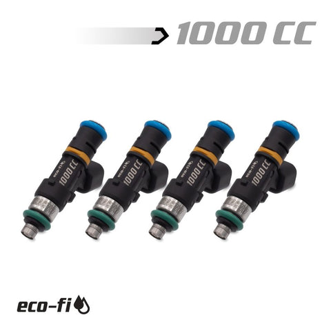 BLOX Racing Eco-Fi Street Injectors 1000cc/min Honda K Series (Set of 4)