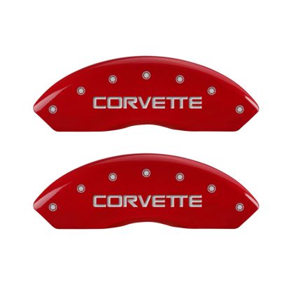 Corvette MGP Caliper Covers 4 Logo