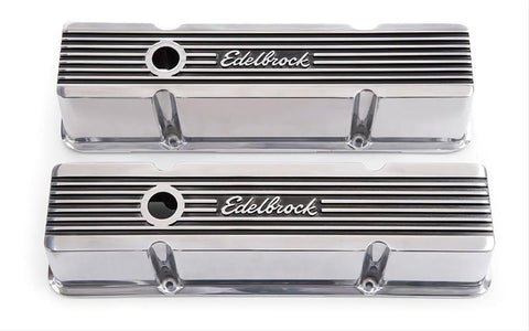 Edelbrock 4263 - Edelbrock Elite II Series Valve Covers