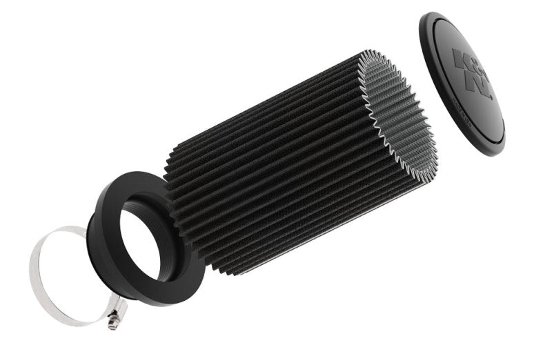 K&N Universal Air Filter (4in. Flange / 6in. Base / 5.25in. Top OD / 9.25in. Height)
