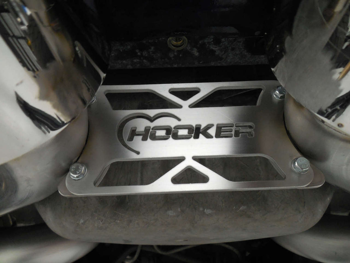 1997-04 C5 CORVETTE 5.7L 304SS 3" AXLE-BACK EXHAUST SYSTEM WITH MUFFLERS, HOOKER BLACKHEART