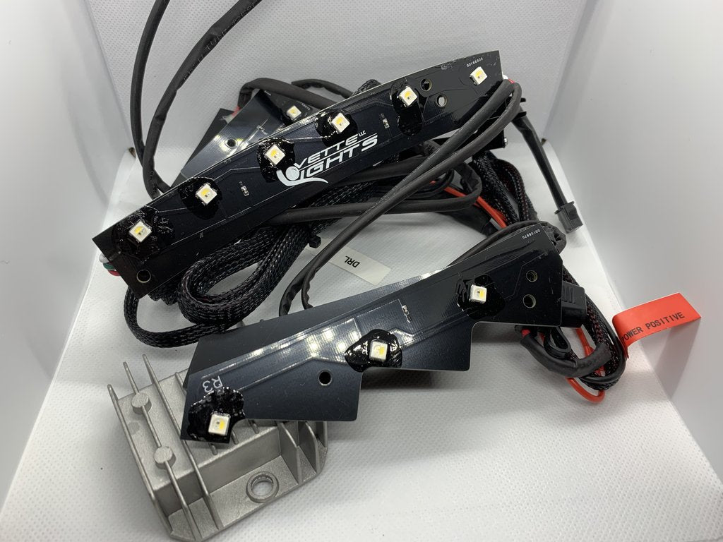2005-2013 C6 CORVETTE MORIMOTO C7-STYLE XB LED HEADLIGHTS DYNAMIC RGBW DRL BOARDS [SMARTPHONE APP CONTROLLED]
