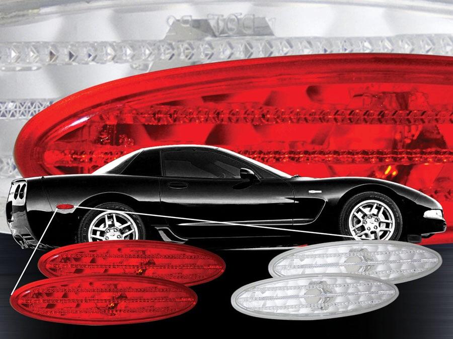 1997-2004 C5 CORVETTE REAR SIDE MARKER HOUSINGS