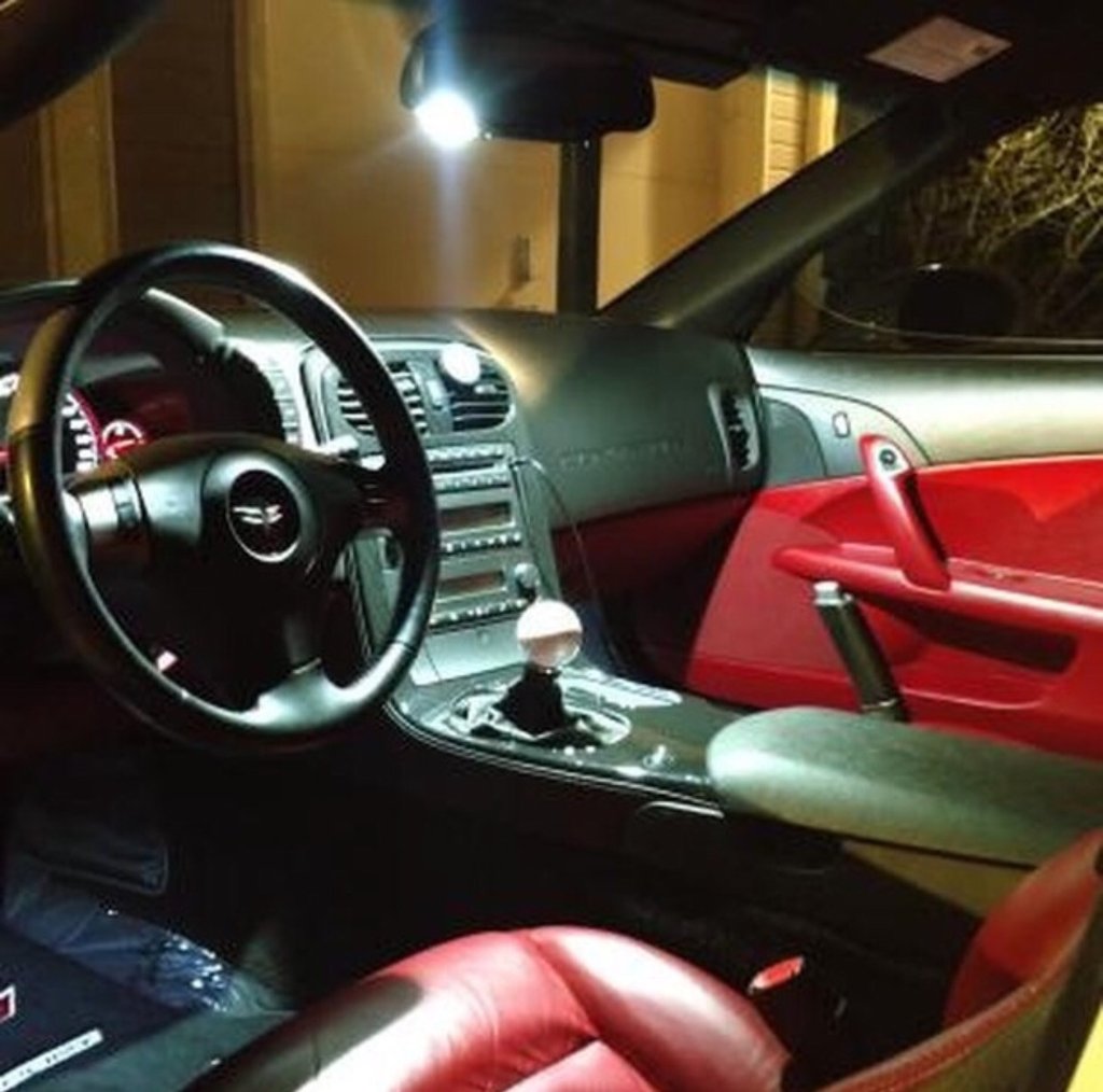 2005-2013 C6 CORVETTE INTERIOR LED PLUG-N-PLAY UPGRADE KIT