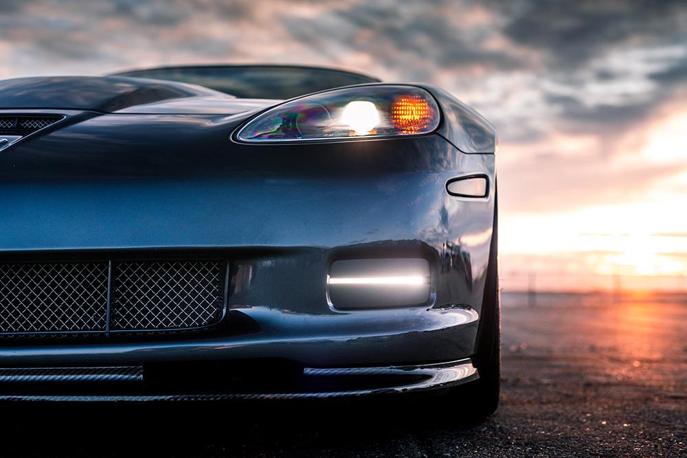 2005-2013 C6 CORVETTE BRABUS-STYLE LED FOG/RUNNER LIGHT ASSEMBLIES