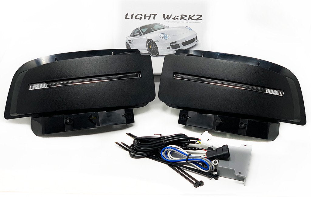 2005-2013 C6 CORVETTE BRABUS-STYLE LED FOG/RUNNER LIGHT ASSEMBLIES