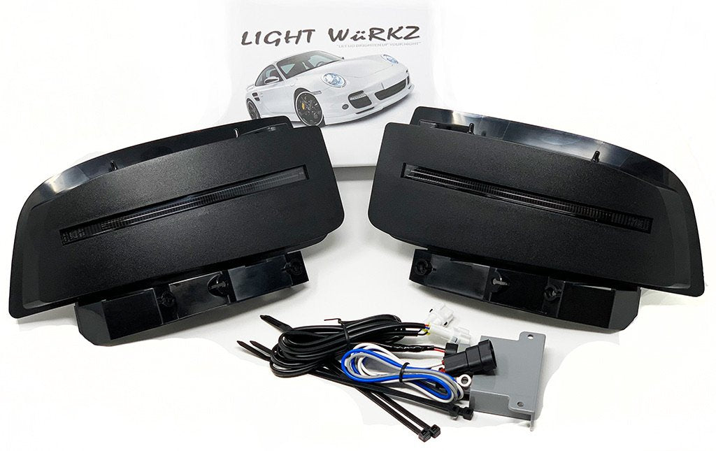 2005-2013 C6 CORVETTE BRABUS-STYLE LED FOG/RUNNER LIGHT ASSEMBLIES