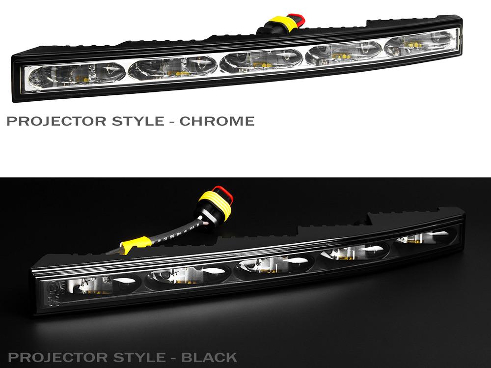2005-2013 C6 CORVETTE BRABUS-STYLE LED FOG/RUNNER LIGHT ASSEMBLIES