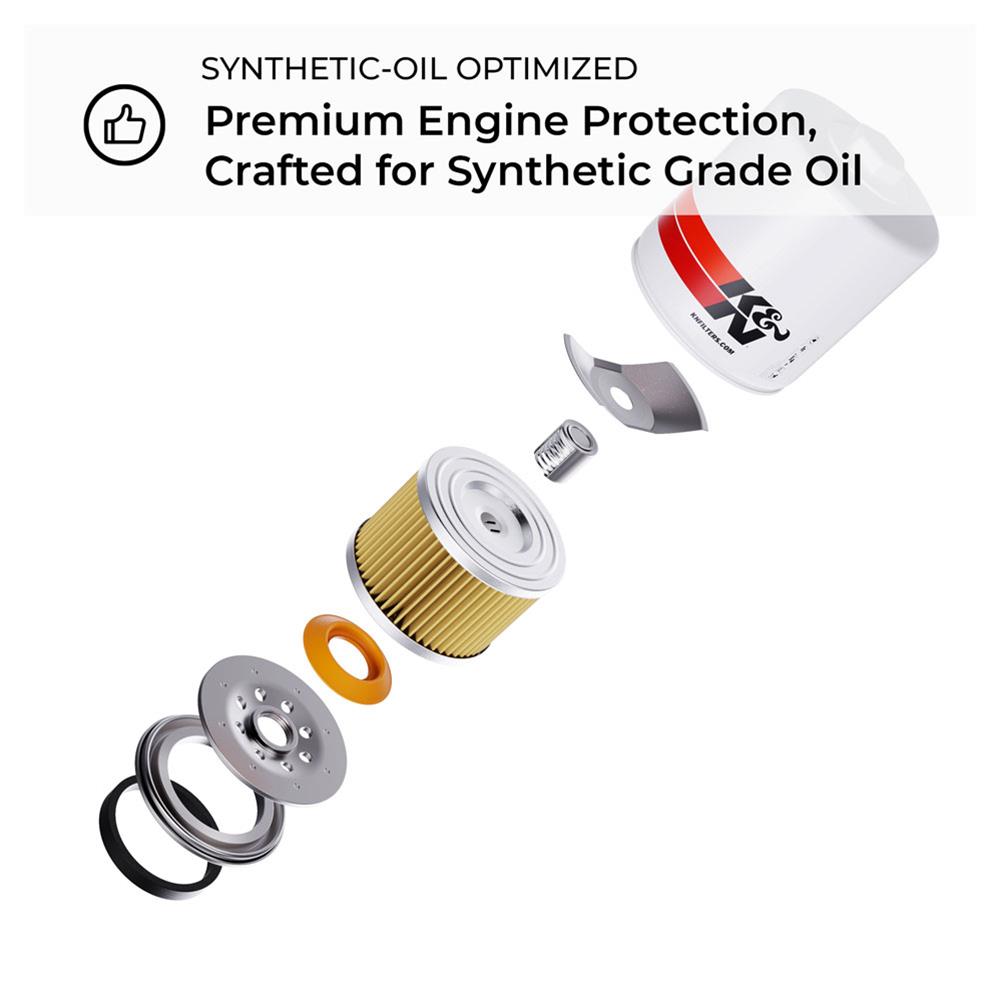 K&N HP-2002 - K&N Performance Gold Oil Filters