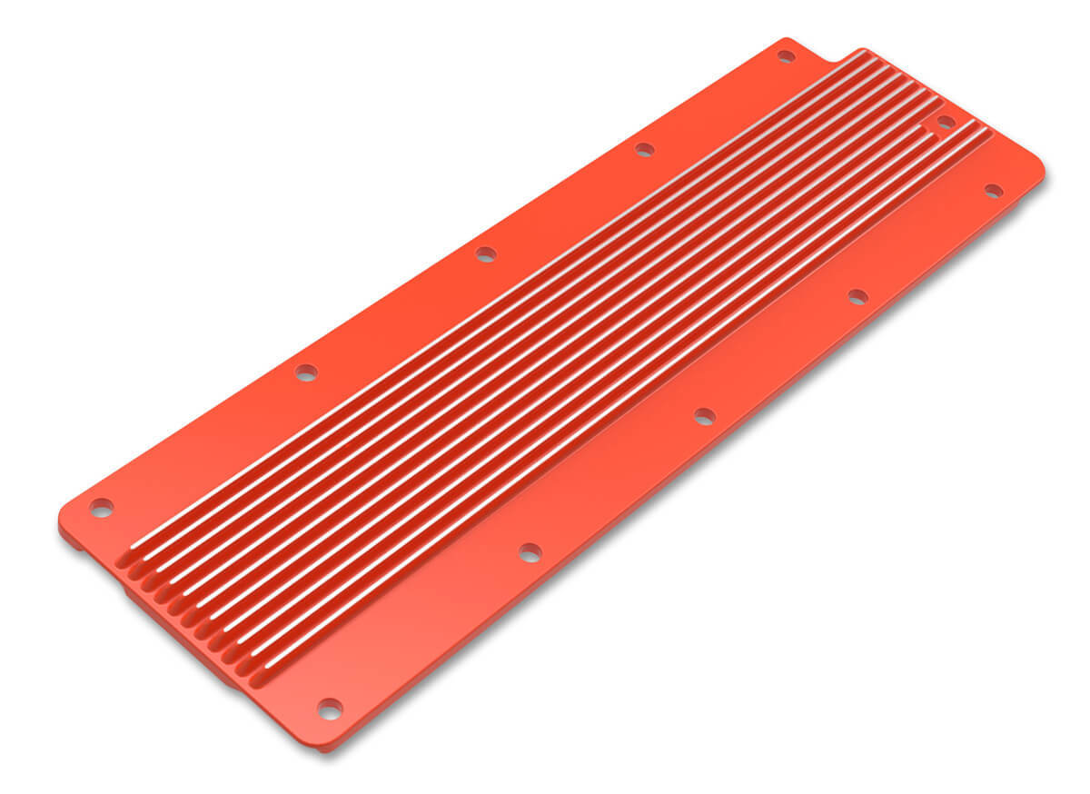 LS2/LS3/LS7/LSX FINNED VALLEY COVERS, CAST ALUMINUM, HOLLEY