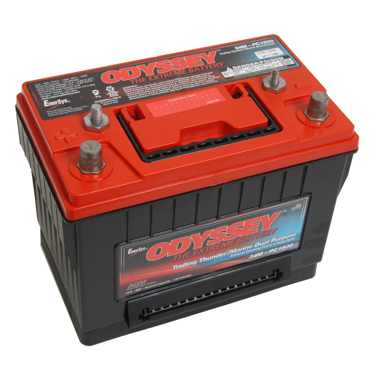Corvette Odyssey Drycell Batteries