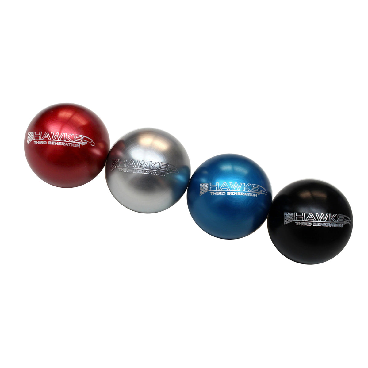 CAMARO/FIREBIRD BILLET ALUMINUM "HAWKS" LOGO MANUAL SHIFT KNOB 2.25"