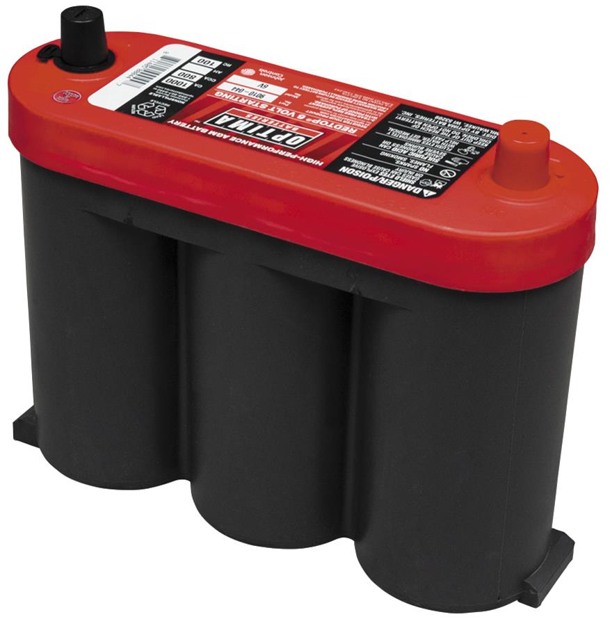 Optima Batteries 9010-044 - Optima RedTop 6-Volt Batteries