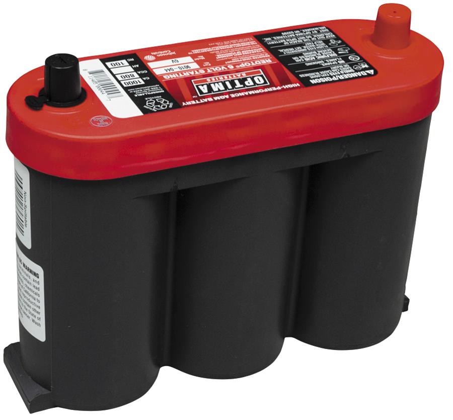 Optima Batteries 9010-044 - Optima RedTop 6-Volt Batteries