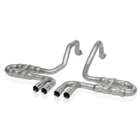 1997-2004 CORVETTE EXHAUST: CHAMBERED AXLE-BACK, STAINLESS WORKS
